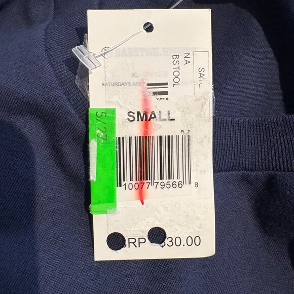 Barstool Sports Saturdays Are For The Dads Graphic T-Shirt Men's Size Small NWT! - Picture 5 of 6